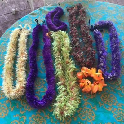 TTT246 - Assortment Of Crochet Leis