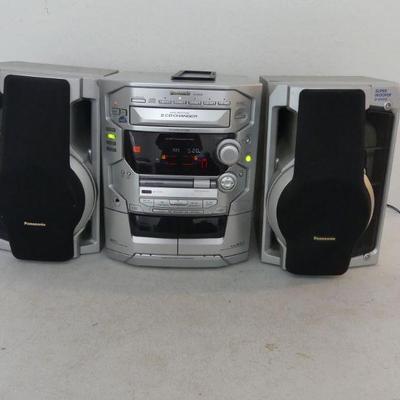 Panasonic Compact Stereo System #SA-AK58