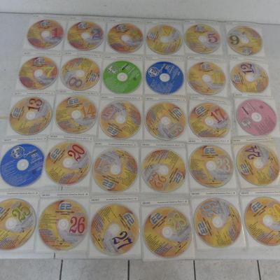 Chartbuster Karaoke Essential 450 Vol. #2 30-Disc Set in White Window Labeled Sleeves