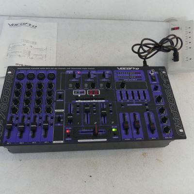VocoPro Professional KJ/DJ/VJ Mixer with DSP Key Control & Crossfader/Video Toggle #KJ-7800PRO - In Original Box