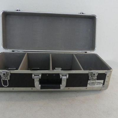 Eurolite 4-Row CD Case #CD-4R - Holds Approx. 400 Sleeved CDs - With 20 Dividers