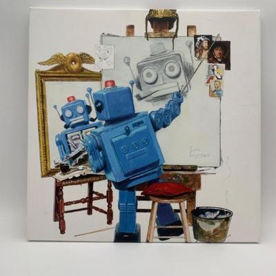 Art - "Selfie" Canvas Print - Eric Joyner