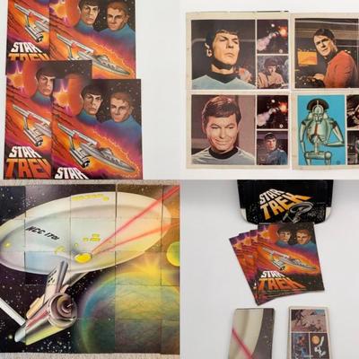 Star Trek 1975 Original Series Sticker/Card Set - Complete