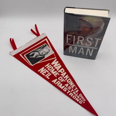 Neil Armstrong Duo - Biography & Vintage Pennant