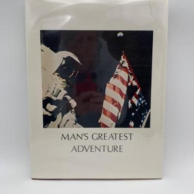 Book - MAN'S GREATEST ADVENTURE - Astronaut Signed: Shepard