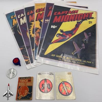 Captain Midnight Memorabilia – Secret Squadron Members Only!