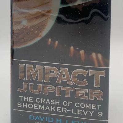 Book - IMPACT JUPITER - CRASH OF SHOEMAKER-LEVY Author Signed: Levy