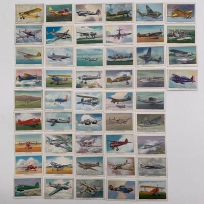 Vintage Wings Modern Airplanes "B " Series Cards - 1940s