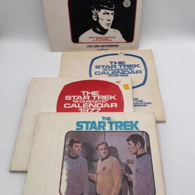 Vintage Star Trek Calendars - NIB - 1976-1979