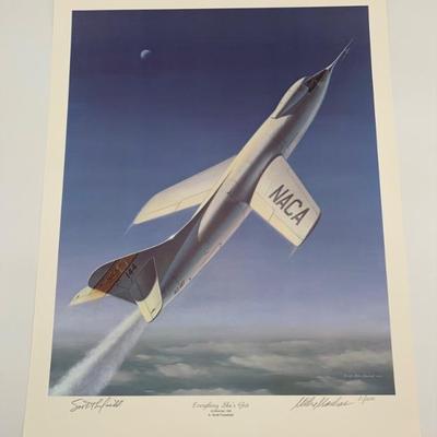"Everything She's Got" Pilot & Artist Signed: Crossfield/Machat Ltd Ed