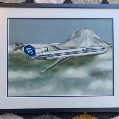 	Alaska Airlines Art - Don Lee Pastel & More