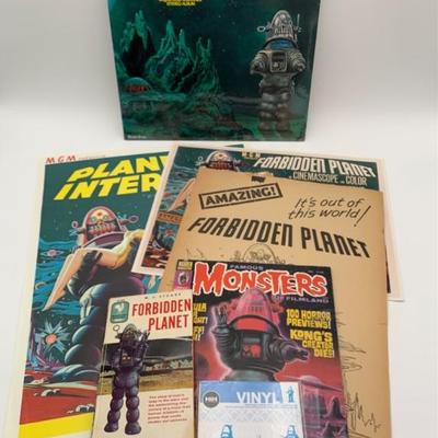 Forbidden Planet Movie Bundle – Book, LP & Ephemera