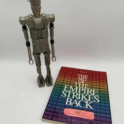 Star Wars - Empire Strikes Back Art Book/Bounty Hunter Action Figure