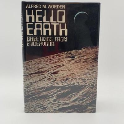 Book - HELLO EARTH - Astronaut/Author Signed: Worden