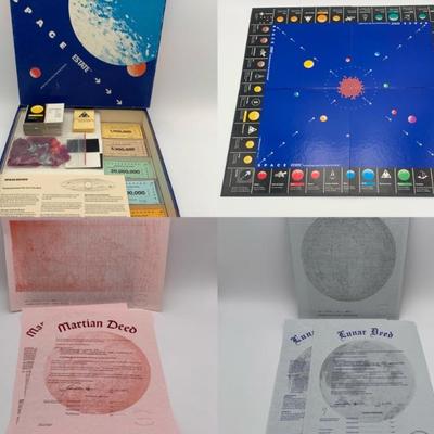 Real Estate Game/Deed To Moon & Mars Properties