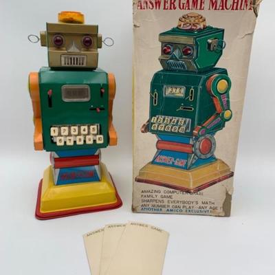 Rare Vintage Ichida Answer Machine Robot - Early 1960s