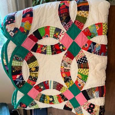 Beautiful vintage quilts