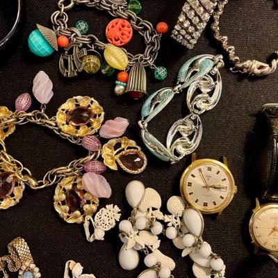 Vintage estate jewelry and watches