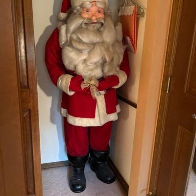 Life size display Santa