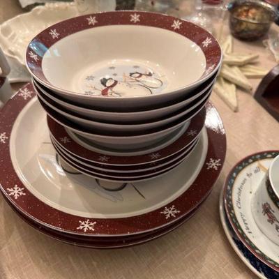 Christmas dishes