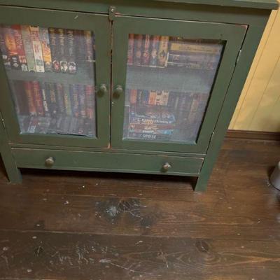Handmade display cabinet