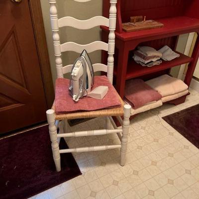 Chair, iron