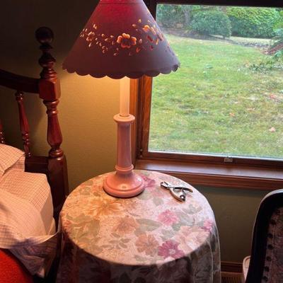 Lamp, side table