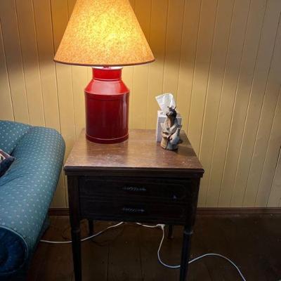 Lamp, side table