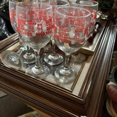 Christmas glasses