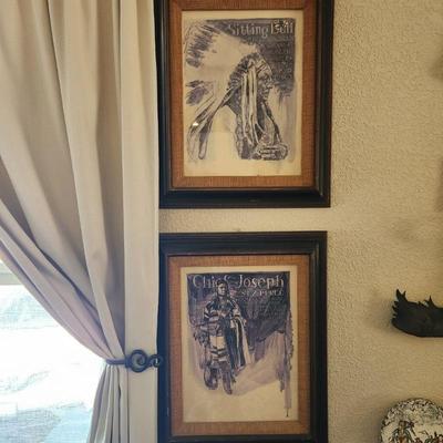 American Indian Chiefs frame