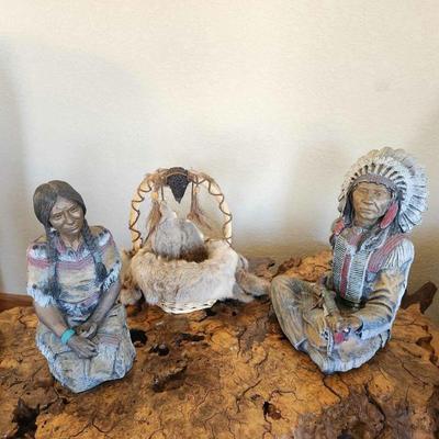 Indian statues