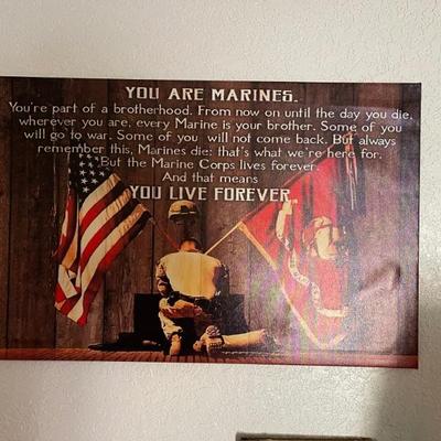 Marine sign 