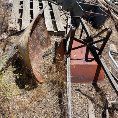 Old wheelbarrows