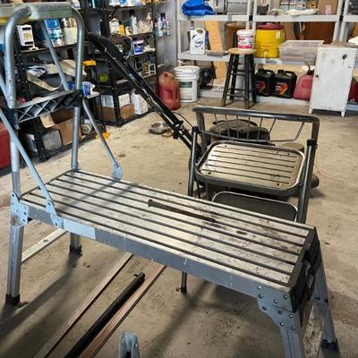 Stepladder 
Scaffolding step stool 