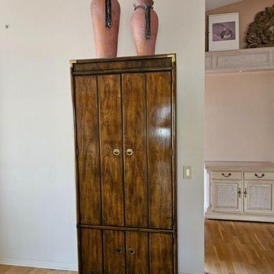  Drexel Heritage Tall Cabinets
Pair