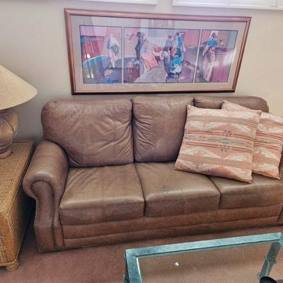 Leather Sofa