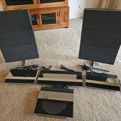 Bang and Olufsen Beomaster 4500 Beosystem, Turntable, CD Player, Cassette Player, Speakers