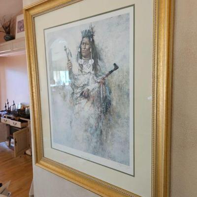 Crow Pipe Holder
Howard Terpning