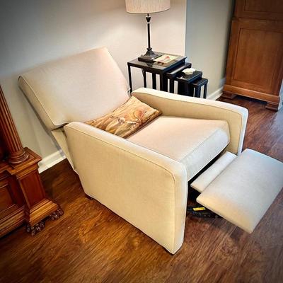 Recently reupholstered recliner