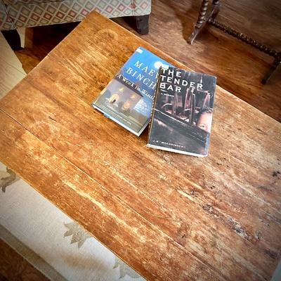Antique hand-made coffee table