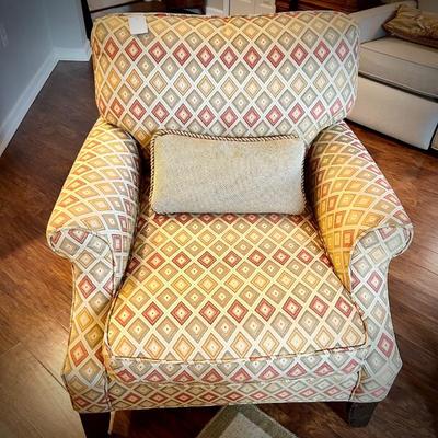 1 of 2 armchairs