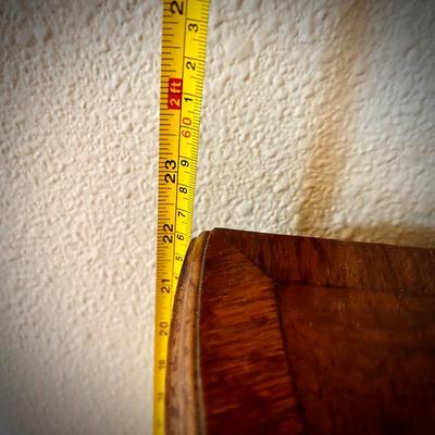 Antique miniature (22" high) demilune chest