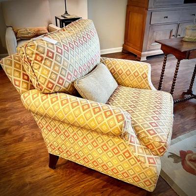 1 of 2 armchairs