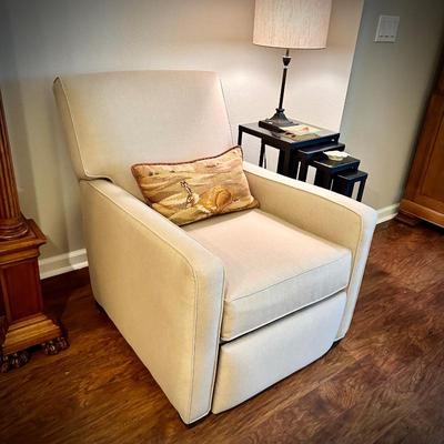Recently reupholstered recliner