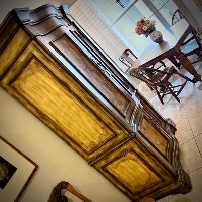 Hand-painted armoire