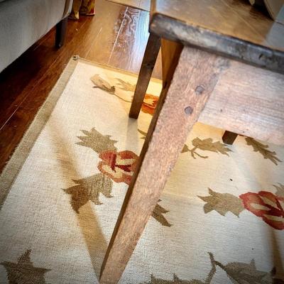 Antique hand-made coffee table