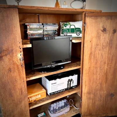 Tall antique cabinet