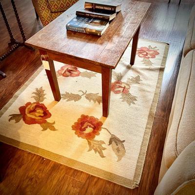 Antique hand-made coffee table