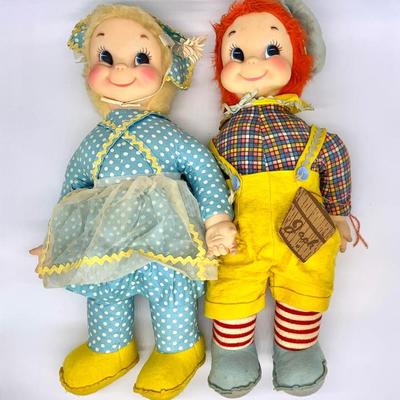 Rushton Jack and Jill, ht. 22 inch