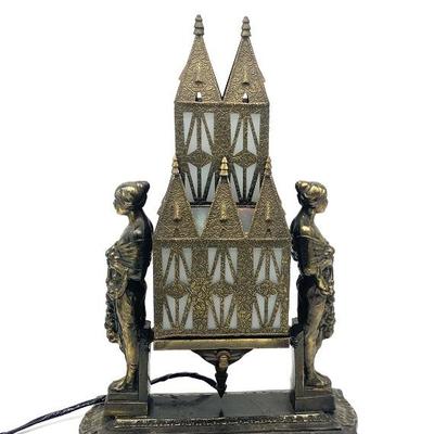 Rare  antique Art Deco lamp, needs to be rewired